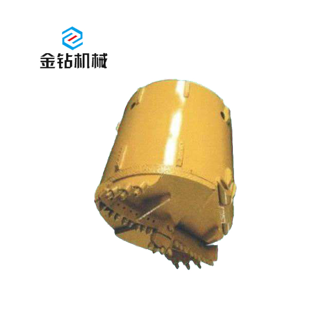 Rotary drill pipe_Double-bottom rock bucket