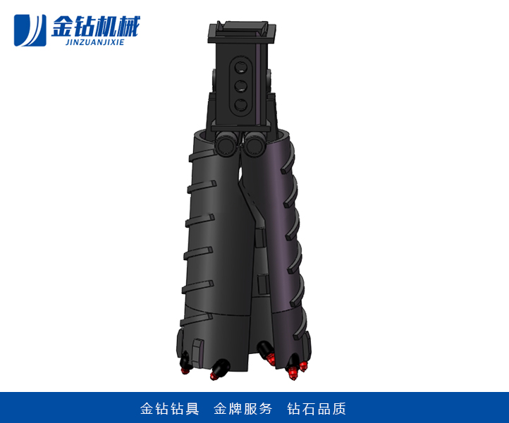 旋挖钻具_开体取芯筒钻